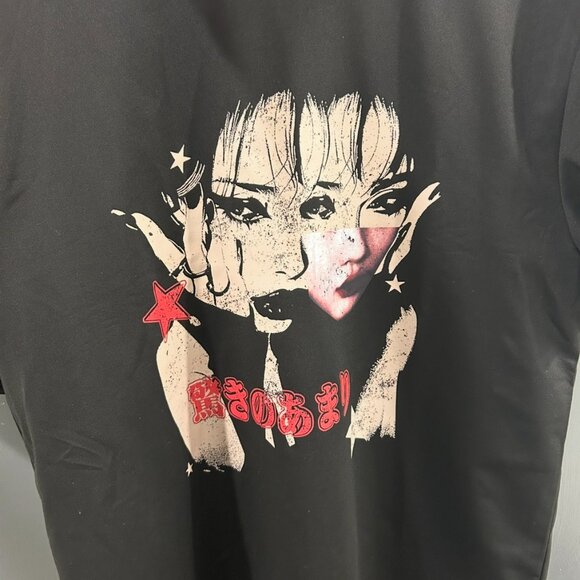 Streetwear Y2k Graphic Black Tee - Picture 2 of 2